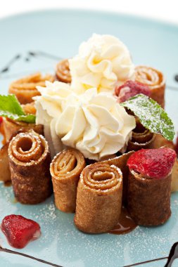 tatlı - çikolatalı krep