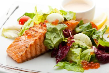 Salmon Steak clipart