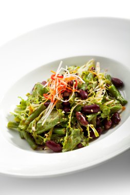 fasulye salatası