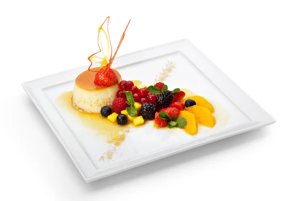 Crème caramel — Stockfoto