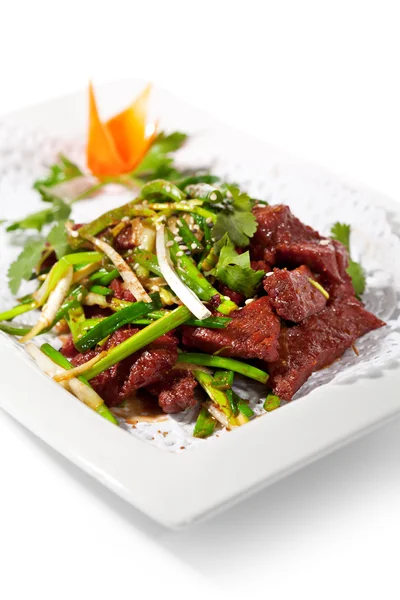 sebze ile sığır eti