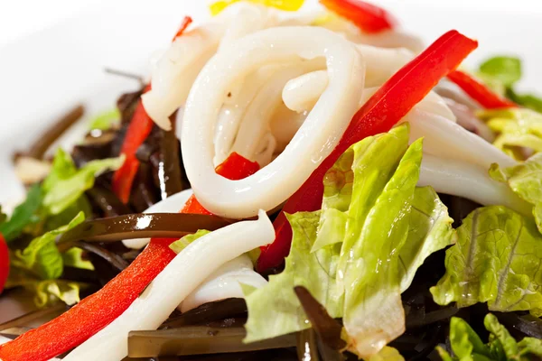 Inktvis salade — Stockfoto
