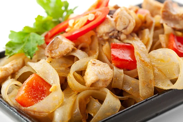 Noodles with Chicken — Stock Photo, Image