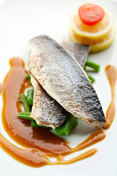 Steamed Fish — Stock Photo, Image