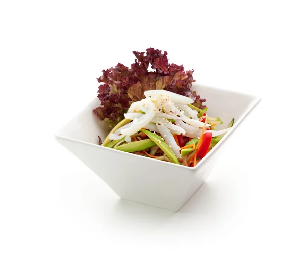 Kalamar salatası — Stok fotoğraf