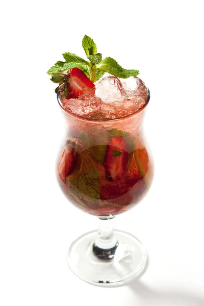 Cocktail - Berry Mojito — Stock Photo, Image