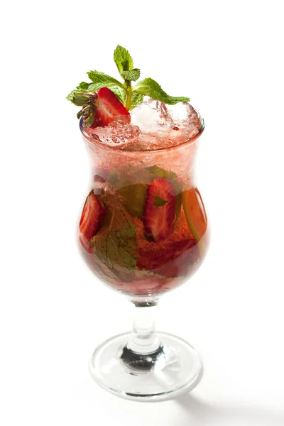 Cocktail - Berry Mojito — Stock Photo, Image