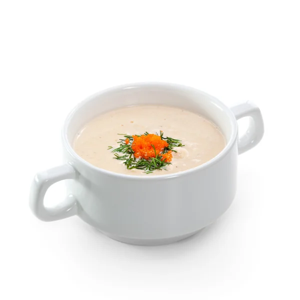 Zupa łosoś — Zdjęcie stockowe