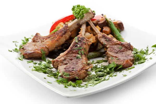 Lamb Chops — Stock Photo, Image