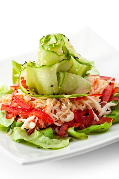 Crabmeat sallad — Stockfoto