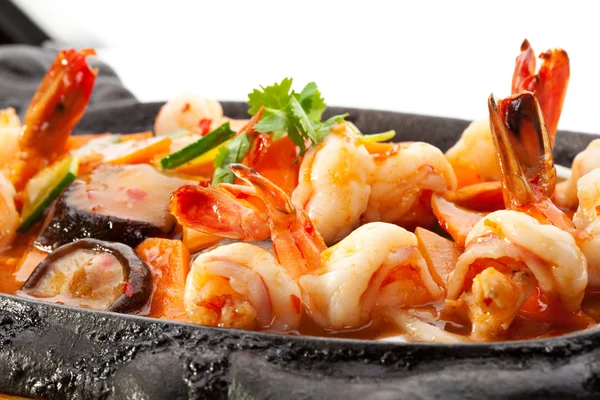 Frutti di mare fritti — Foto Stock