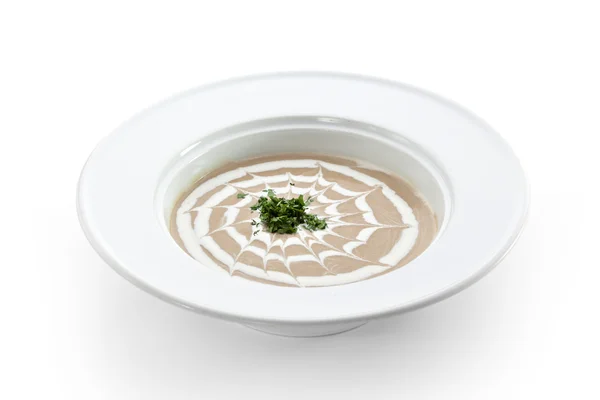 Cream of Mushroom Soup — Stock Photo, Image