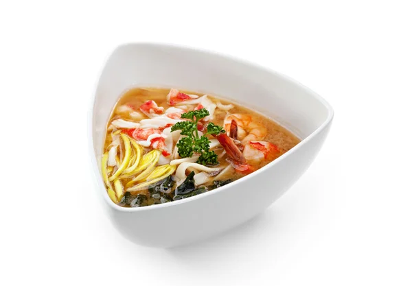 Sopa de mariscos — Foto de Stock