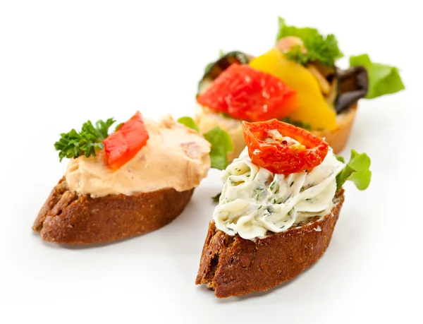 Canapes — Stock Photo, Image