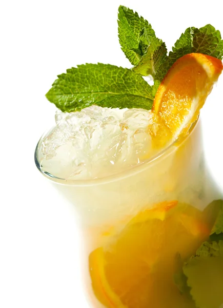 Cocktail - Orange Mojito — Stock Photo, Image