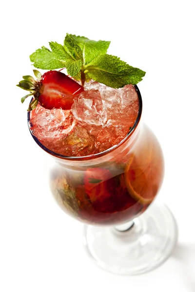 Cocktail - Berry Mojito — Stock Photo, Image