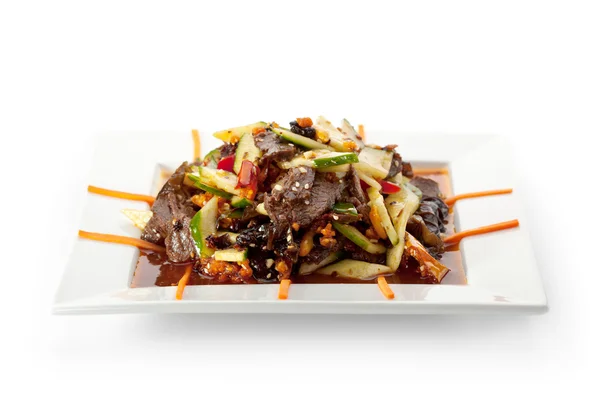 Chinesisch - Fleisch mit schwarzem Pilz — Stockfoto
