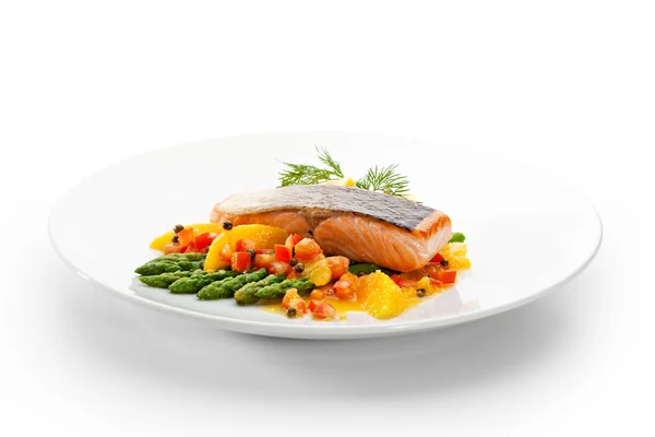 Salmon Steak — Stock Photo, Image