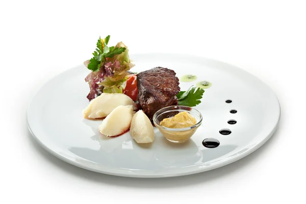 Hovězí steak — Stock fotografie