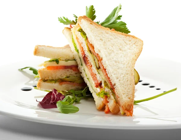 Club-Sandwich lizenzfreie Stockfotos