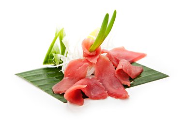 ton balıklı sashimi