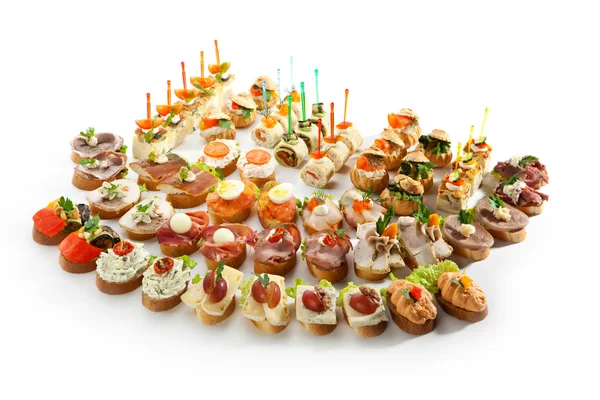 Canapés — Fotografia de Stock