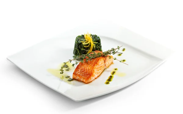 Salmon Steak — Stock Photo, Image