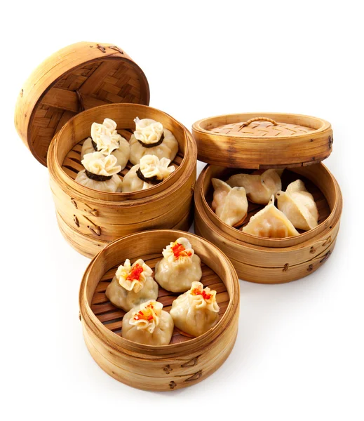 Steamed Dumplings — Stock Photo, Image