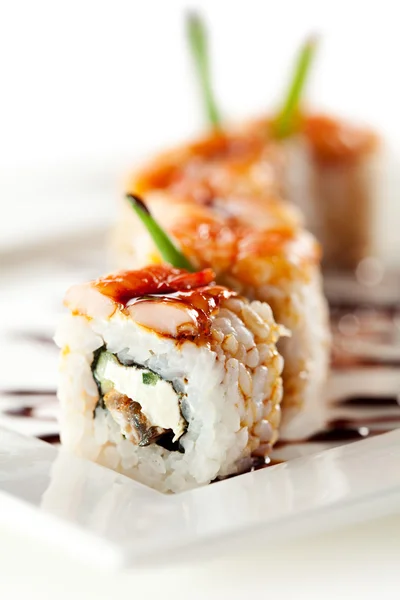 Japanese Cuisine - Sushi — Stock Photo, Image