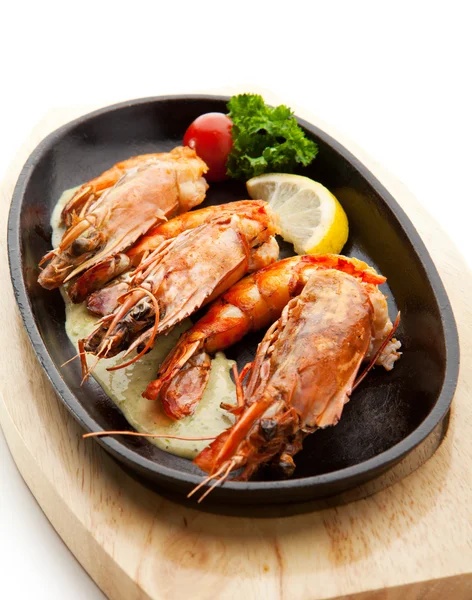 BBQ Shrimps — Stock Photo, Image