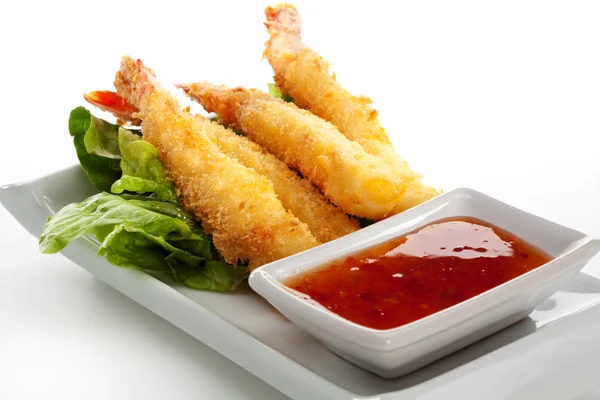 Crevettes tempura — Photo