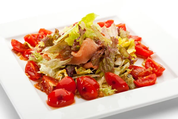 Insalata di salmone — Foto Stock