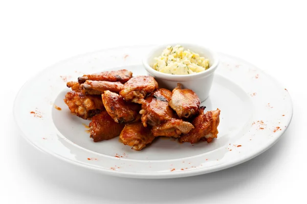 Fried Chicken Wings — Stock Photo, Image