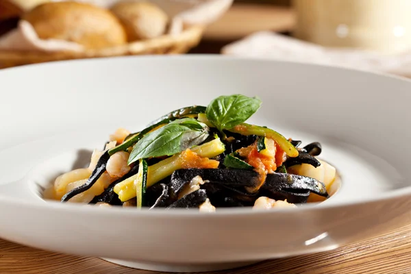 Seafood Pasta — Stock Photo, Image