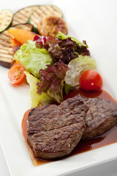 Hovězí steak — Stock fotografie