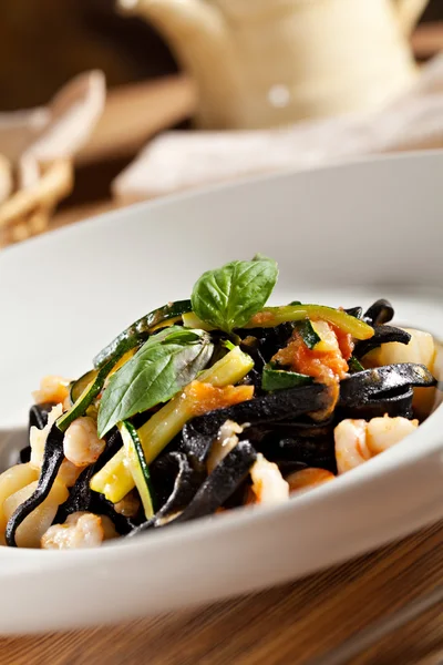 Seafood Pasta — Stock Photo, Image