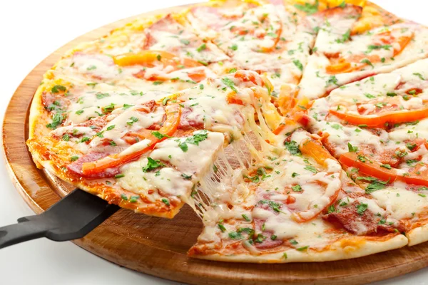 Pizza di carne — Foto Stock