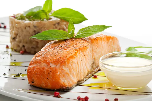 Salmon Steak — Stock Photo, Image