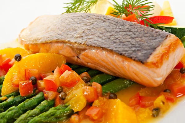 Salmon Steak — Stock Photo, Image