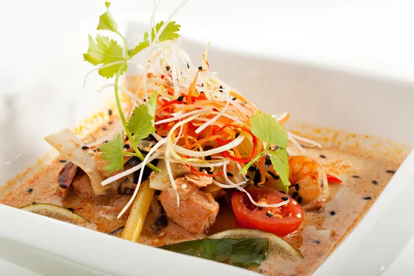 Platos tailandeses - Tom Yam Kung — Foto de Stock