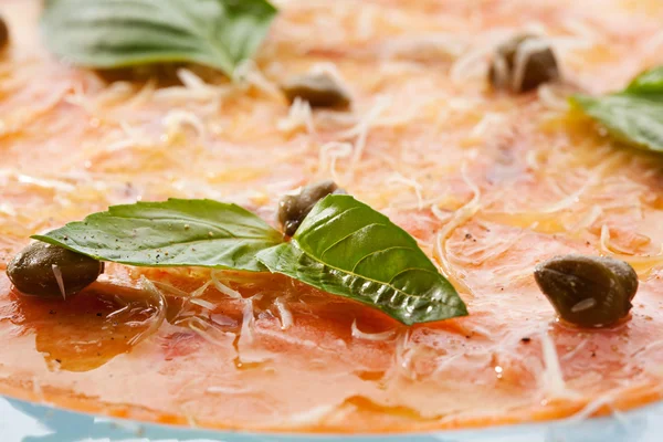 Carpaccio van zalm — Stockfoto