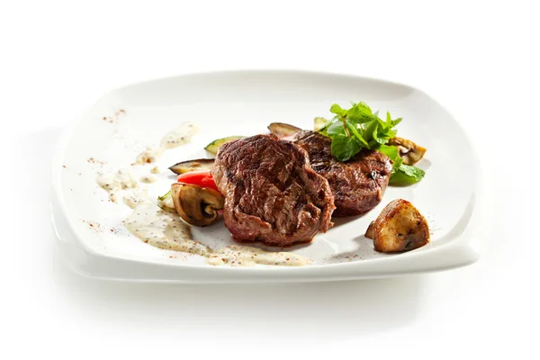 Vepřový steak — Stock fotografie