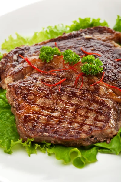 Bife de carne — Fotografia de Stock