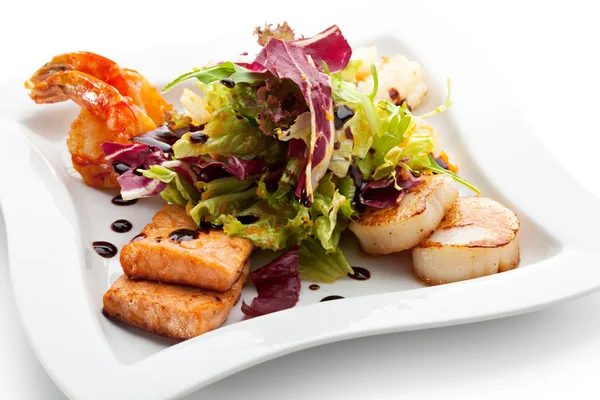 Seafood Plate — Stock Photo, Image