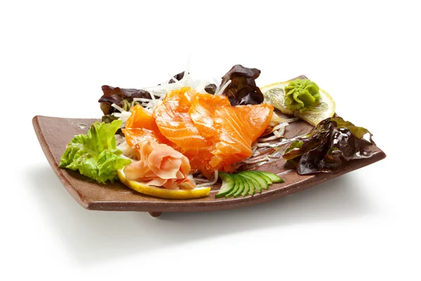 Sashimi di salmone — Foto Stock