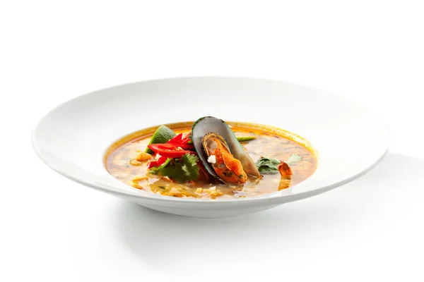 Thailändische Gerichte - tom yam kung — Stockfoto