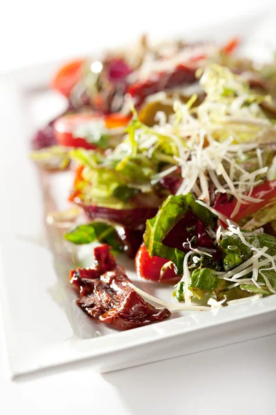 Salada de carne — Fotografia de Stock