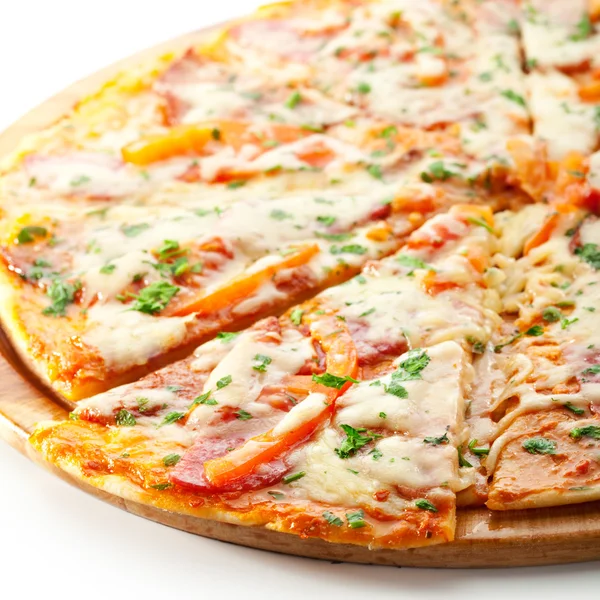 Meat Pizza — Stock Photo, Image