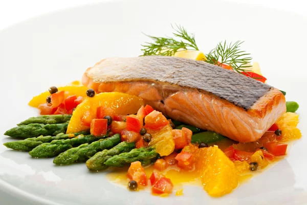 Salmon Steak — Stock Photo, Image