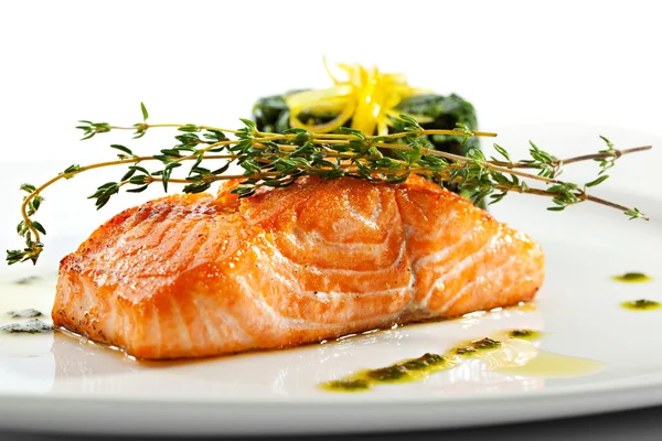 Salmon Steak — Stock Photo, Image